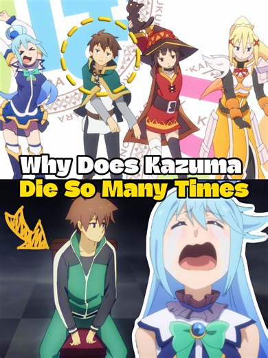 Understanding Kazuma's Frequent Deaths in Konosuba