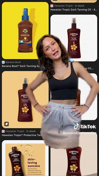 Make sure to purchase a tanning lotion that guarantees AMAZING color, deep hydration, antioxidants, vitamins, and skincare components!! Rather than a tanning oil…