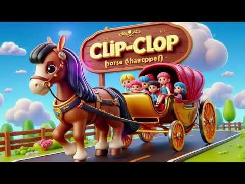 Clip Clop, Clip Clop 🐴🎶 | Fun Horse Riding Song for Kids | Nursery Rhymes & Songs