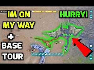 Ark: THE ENEMY TRIBE AMBUSHED OUR QUETZAL + UPGRADED BASE TOUR - Official Small Tribe PvP
