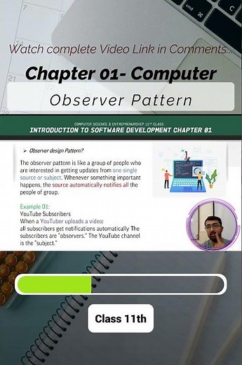 observer pattern chapter 01 computer class 11