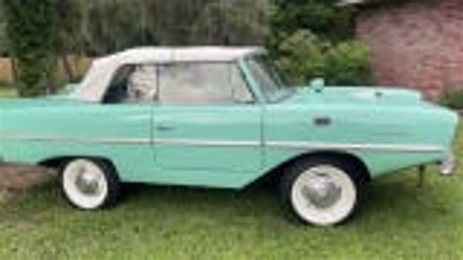Take a dip with this 1964 Amphicar 770