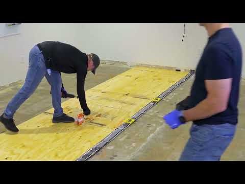 Connectrac Flex Plywood Application