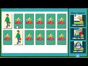 The Caillou Memory Game