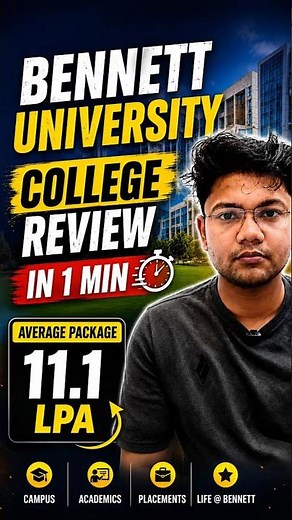 Bennett University Review 2026 😱 Placement Reality & Direct Admission Truth! #shorts #bennett