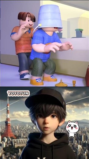 ROBLOX BUCKET COVER #roblox #robloxshorts #animation #cartoon