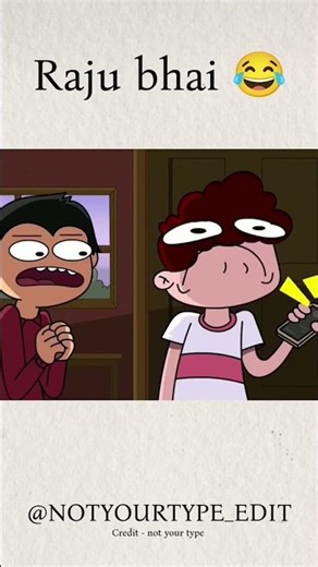 RAJU BHAI...........🤣😂#friends#phone#call#funny#video#viralvideo#animated#not__your__type#short