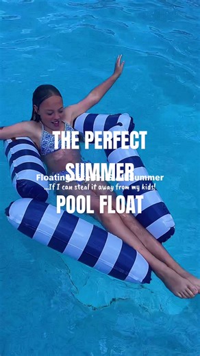 Inflatable Pool Hammock Float for Adults ☀️ the ultimate pool float for relaxing—lightweight, comfy & perfect for summer pool days #poolfloat #summerfun #poolday #beachvibes #lakevibes