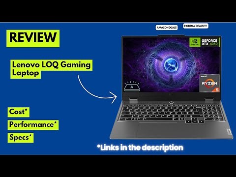 Lenovo LOQ Gaming Laptop Review 2025 | RTX 4050 + Ryzen 5 7235HS | Best Budget Gaming Laptop?