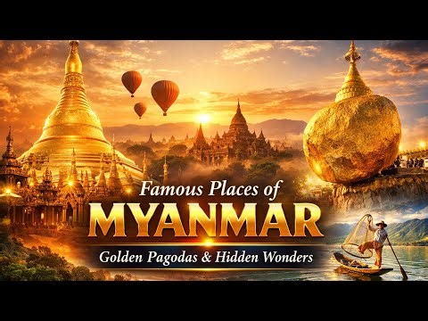 Amazing Myanmar | Land of Golden Pagodas, Temples & Timeless Beauty. #myanmar (In English Language)