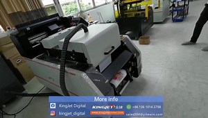 17 reactions | The Kingjet 302X DTF printer, an all-in-one printing machine, makes operation easier and production more efficient. #dtf #A3 More details contact:Whatsapp/WeChat:+86 13610142798(Elena),Email:sales004@yitewin.com | KingJet Digital | Facebook