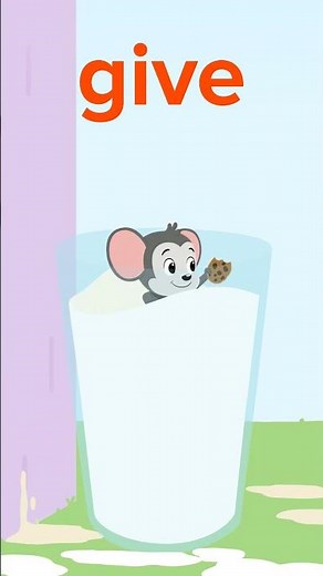 Kindergarten Sight Words: Give | ABCmouse #learning #education #sightwordsforkids #kindergarten