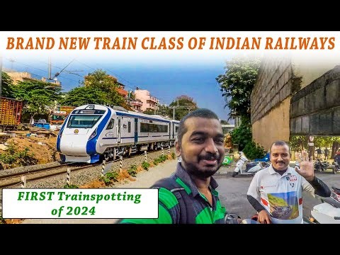 Brand New Class of Train ( AB ) on New Year Day & Special Offlink | Vlog #indianrailways #railfans