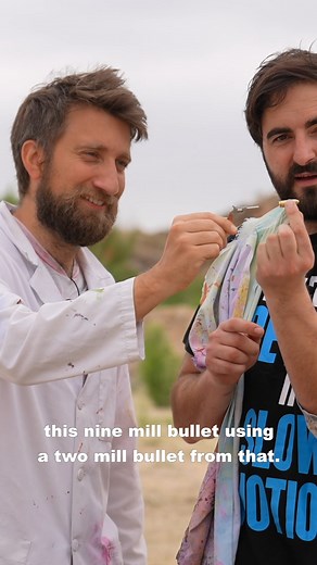 Pinfire guns have a lot more power than you think (size clearly isn't everything) | The Slow Mo Guys