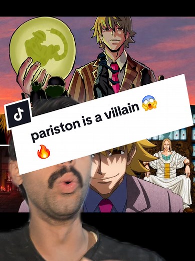 pariston is a crazy hunter and actually a villain 😱🔥 . . . . . #hunterxhunter #hxh #fyp #netero #meruem