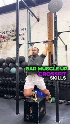 Bar Muscle Up #crossfit #fitnessmotivation #treino
