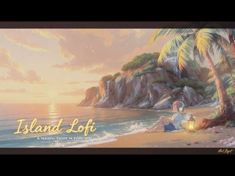 Tropical Lofi Hip Hop | Ocean Waves and Chill Beats | Islands Lofi