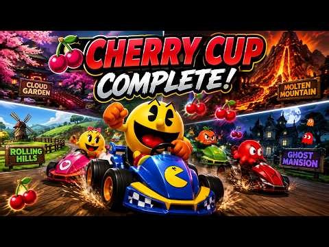 Pac-Man World Rally – Cherry Cup Complete! 🍒| GameCube Gameplay (Easy)