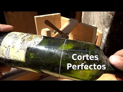 Como Cortar Botellas de Vidrio Facilmente (Buena Calidad)