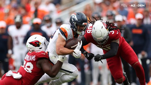 WR Michael Bandy picks up 17 yards on catch-and-run | Broncos vs. Cardinals