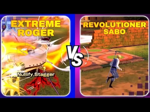 2 Minutes Compare Roleplay Extreme Roger VS Legendary Sabo
