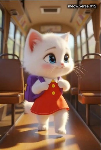 Cute Cat School Morning 🐱🍞 | Sandwich#cat #cartoon #animation