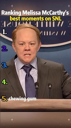 Sean Spicer is Back! Melissa McCarthy's Hilarious SNL Moments,Stomachache Warning!#MelissaMcC