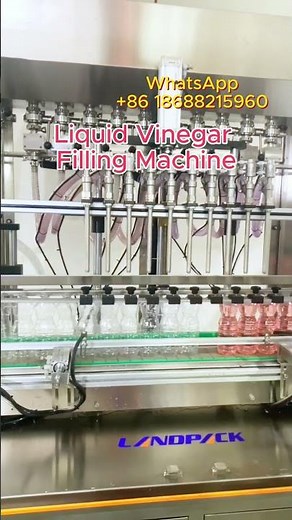 Liquid Vinegar Filling Machine | Vinegar Filling Machine | Automatic Filling Line