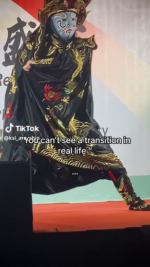 Amazing Chinese Opera Mask Transition | Aura Effect