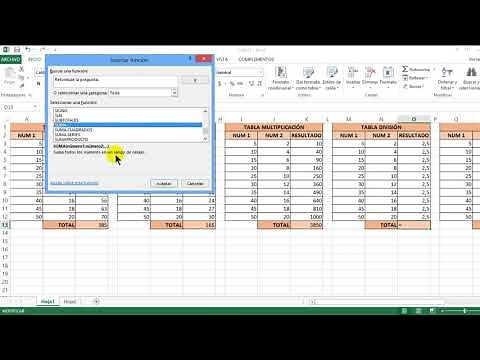 Cómo aplicar la Función SUMA o AUTOSUMA en Excel