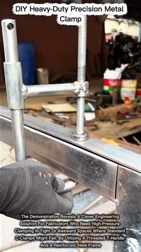 DIY Heavy-Duty Precision Metal Clamp