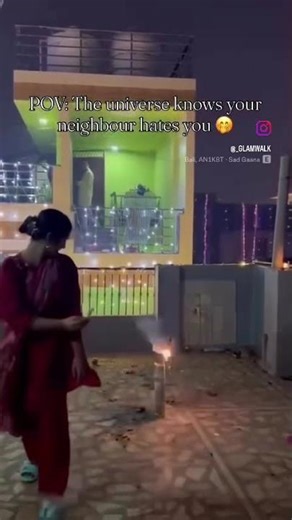 POV: When the rocket decides to visit your neighbour’s house 😭🔥