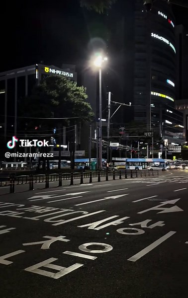 Exploring Busan's Enchanting Night Streetlights