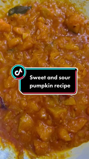 Delicious Sweet and Sour Pumpkin Recipe