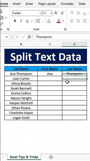 Power of TEXTSPLIT Formula in Excel | Split Text Instantly