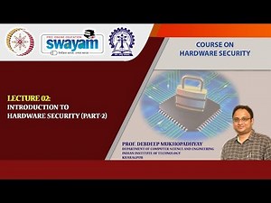 Lecture 02 : Introduction to Hardware Security Part II