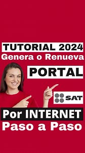 #tutorial #pasoapaso #genera #contraseña #efirma #renueva #portal #sat #app #satID #internet