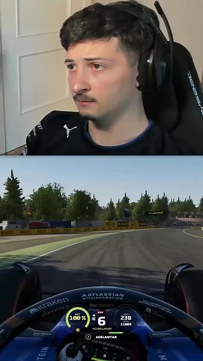 Admin found 3 tenths watching this! 😱 | Williams Sim Racing