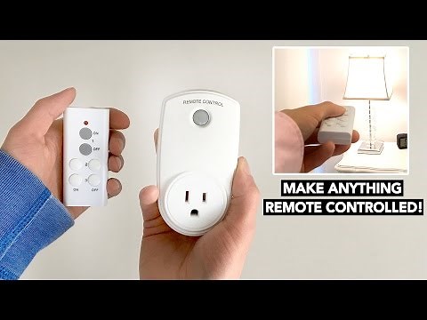 Remote Control Outlet Switch UNDER $10 - Lights, Fans & more!