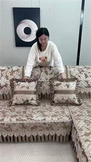 Don't let your old sofa ruin your living room's look! Replacing the sofa cushions.