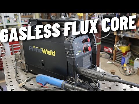Gasless Flux Core Welding [ Primeweld Mig 180 ]