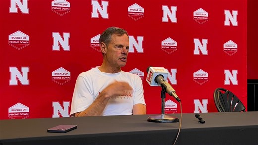 John Cook talks offseason, Harper Murray and the E:60 documentary that debuts on Sunday. #Huskers | #Nebraska | Hail Varsity
