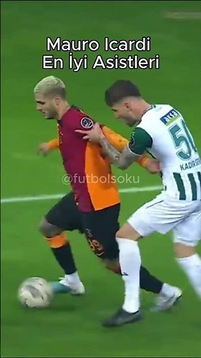 Mauro Icardi’den USTALIK Asistler! 🎯🔥 #shorts