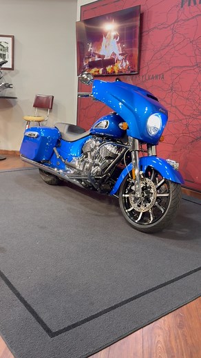 2021 Indian Motorcycle Chieftain Limited Radar Blue available at www.cosmosindian.com #indianmotorcycle #indianchieftainlimited | Cosmo's Indian Motorcycle