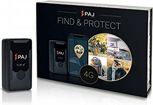 PAJ GPS Easy Finder GPS Tracker für Kinder und Hunde ca. 5 Tage Akkulaufzeit (bis zu 10 Tage im Standby-Modus) Live Ortung Mini GPS Tracker