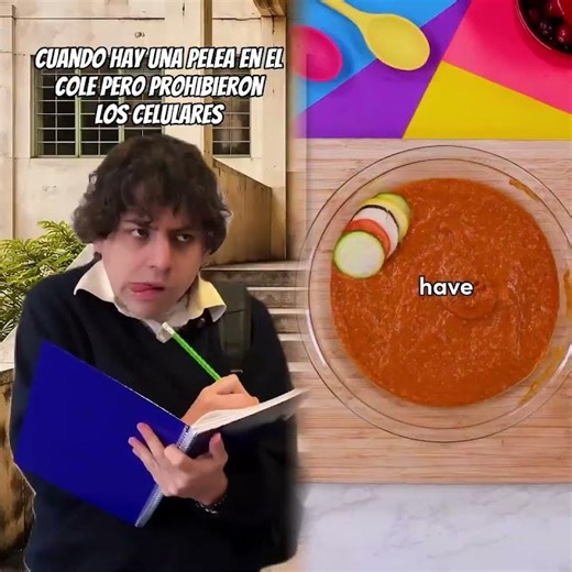 When there's a fight at school but cell phones are banned Gabo Alvarez