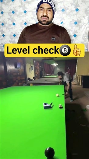 Snooker Table Level Check