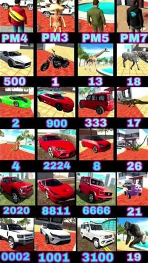 Indian Bikes Driving 3D || All NEW CHEATS CODES #shorts #ytshorts #shortsfeed