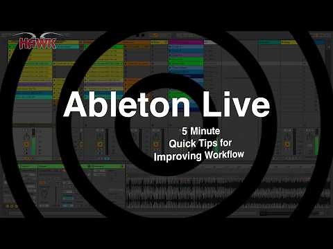 Video Editing and Sync in Ableton Live