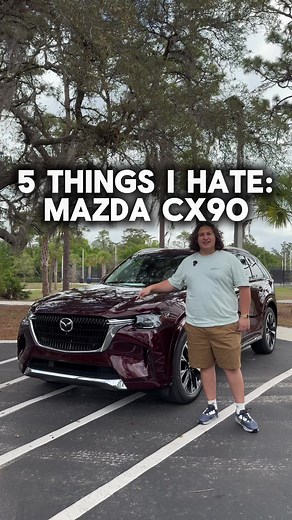 Is the Mazda Cx90 worth it with its compromises? #carsoftiktokcontest #mazda #cartok #review #bmw